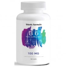 Пиридоксин Bionic Formula Vitamin B-6 100 mg 100 Caps Пиридоксин Bionic Formula Vitamin B-6 100 mg 100 Caps