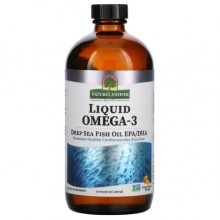 Омега 3 Nature's Answer Liquid Omega-3, Deep Sea Fish Oil EPA/DHA 480 ml /96 servings/ Orange