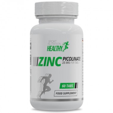 Микроэлемент Цинк для спорта MST Nutrition Healthy by MST Zinc Picolinate 60 Tabs