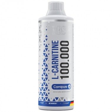 Жиросжигатель для спорта MST Nutrition L-Carnitine Carnipure 100 000 1000 ml /40 servings/ Orange