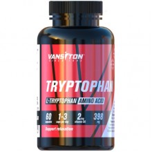 Триптофан для спорта Vansiton L-Tryptophan 60 Caps Триптофан для спорта Vansiton L-Tryptophan 60 Caps
