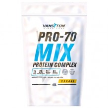 Протеин Vansiton Pro-70 Mix 450 g /15 servings/ Banana