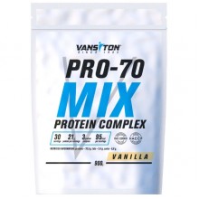 Протеин Vansiton Pro-70 Mix 900 g /30 servings/ Vanilla
