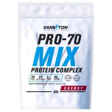Протеин Vansiton Pro-70 Mix 900 g /30 servings/ Cherry Протеин Vansiton Pro-70 Mix 900 g /30 servings/ Cherry