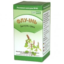 Противопростудное средство Fito Pharma Флу-Инь 40 капсул Противопростудное средство Fito Pharma Флу-Инь 40 капсул