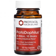 Пробиотик Protocol for Life Balance ProtoDophilus 25 Billion 50 Veg Caps