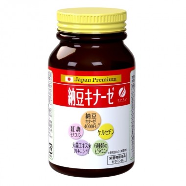 Комплекс для профилактики давления и кровообращения Fine Japan Nattokinase 4000 FU 240 Tabs