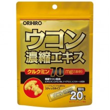 Куркума Orihiro Ukon (Turmeric Extract) 1,5 g 20 sticks
