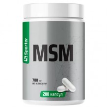 Хондропротектор (для спорта) Sporter MSM 700 mg 200 Caps
