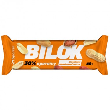 Протеиновый батончик Sporter Protein Bilok 60 g Peanut Butter