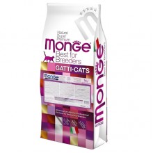 Сухой корм для котов Monge Cat Sterilised 10 Кг Сухой корм для котов Monge Cat Sterilised 10 Кг