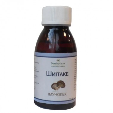 Грибной комплекс DanikaFarm БАЖ Шитаке Иммунолек 100 мл