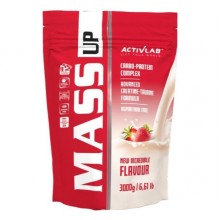Гейнер Activlab Mass Up 3000 g /30 servings/ Strawberry