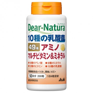 Аминокомплекс Asahi Dear Natura 49 200 Tabs Аминокомплекс Asahi Dear Natura 49 200 Tabs