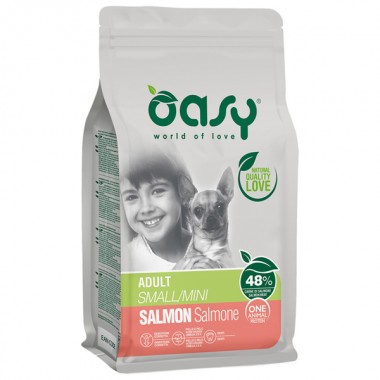  OASY OAP ADULT Small/Mini лосось  0,8 кг