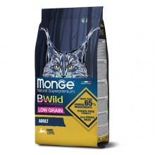 Сухой корм для котов Monge Cat Bwild Low Grain мясо зайца 1,5 Кг Сухой корм для котов Monge Cat Bwild Low Grain мясо зайца 1,5 Кг