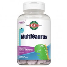 Витаминно-минеральный комплекс для детей KAL MultiSaurus 90 Chewables Mixed Berry Витаминно-минеральный комплекс для детей KAL MultiSaurus 90 Chewables Mixed Berry