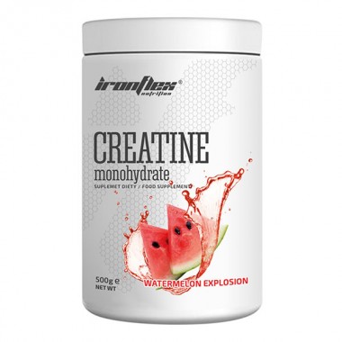 Креатин моногидрат IronFlex Creatine Monohydrate 500 g /200 servings/ Watermelon Explosion
