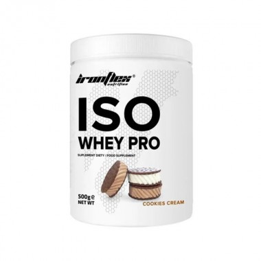 Протеин IronFlex Iso Whey Pro 500 g /16 servings/ Cookies Cream