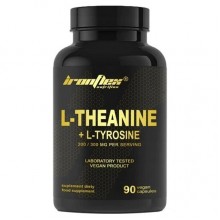 Аминокомплекс для спорта IronFlex L-Theanine + Tyrosine 90 Veg Caps