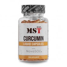 Куркумин для спорта MST Nutrition Curcumin NovaSOL 60 Caps