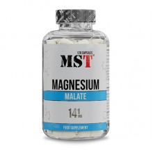 Микроэлемент Магний для спорта MST Nutrition Magnesium Malate 141 mg 120 Caps
