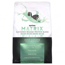 Протеин Syntrax Matrix 5.0 2270 g /76 servings/ Mint Cookie Протеин Syntrax Matrix 5.0 2270 g /76 servings/ Mint Cookie