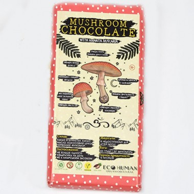 Заменитель питания Ecohuman Mushroom Chocolate With Amanita Muskaria 100 g