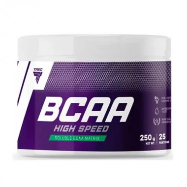 Аминокислота BCAA для спорта Trec Nutrition BCAA Hight Speed 250 g /25 servings/ Cactus