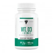Витамин D3+K2 для спорта Trec Nutrition VIT. D3+K2 (MK-7) 60 Caps