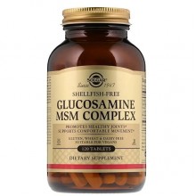 Препарат для суставов и связок Solgar Glucosamine MSM Complex 120 Tabs