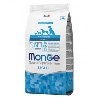  Monge Dog All breeds Adult Light лосось 15 Кг