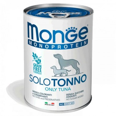  Monge Dog Wet SOLO 100% тунец 0,4 Кг