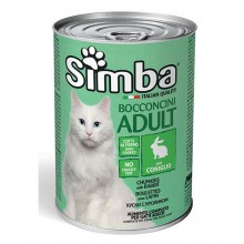 Влажный корм для котов Monge Simba Cat Wet кролик 0,415 Кг