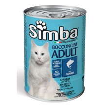 Влажный корм для котов Monge Simba Cat Wet тунец 0,415 Кг Влажный корм для котов Monge Simba Cat Wet тунец 0,415 Кг