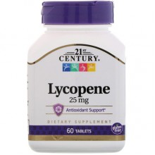 Ликопин 21st Century Lycopene 25 mg 60 Tabs