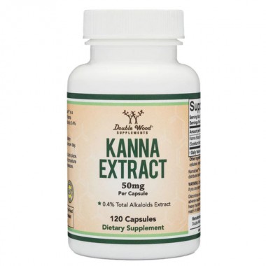 Комплекс для профилактики нервной системы Double Wood Kanna Extract 50 mg 120 Caps