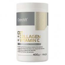 Креатин моногидрат OstroVit CGT + Collagen + Vitamin C 400 g /20 servings/ Peach Креатин моногидрат OstroVit CGT + Collagen + Vitamin C 400 g /20 servings/ Peach