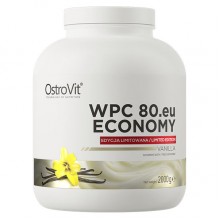 Протеин OstroVit Economy WPC80.eu 2000 g /66 servings/ Vanilia