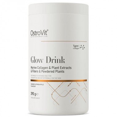 Хондропротектор (для спорта) OstroVit Glow Drink 390 g /30 servings/ Pineapple Mango