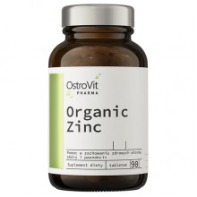Микроэлемент Цинк для спорта OstroVit Pharma Organic Zinc 90 Tabs
