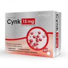 Микроэлемент Цинк для спорта Activlab Cynk 15 mg 60 Tabs