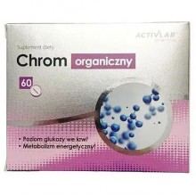 Микроэлемент Хром для спорта Activlab Pharma Chrome 60 Tabs Микроэлемент Хром для спорта Activlab Pharma Chrome 60 Tabs