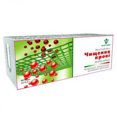 Соевый экстракт Elit-Pharm Чистка Крови 40 таб