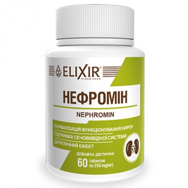 Урологический препарат Elixir Nephromin 60 Tabs