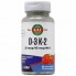 Комплекс Витамин D3+K2 KAL Vitamin D3 K2 60 Micro Tablets Raspberry