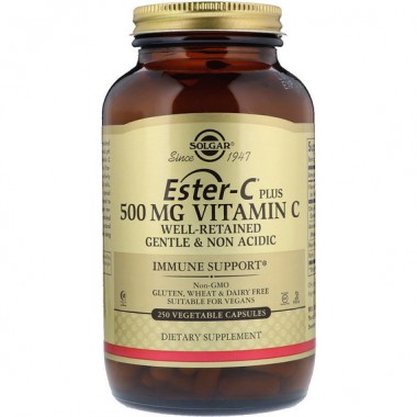 Витамин C Solgar Ester-C Plus Vitamin C 500 mg 250 Veg Caps