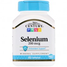 Селен 21st Century Selenium 200 mcg 60 Caps