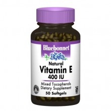 Витамин E Bluebonnet Nutrition Natural Vitamin E 400IU 50 Caps