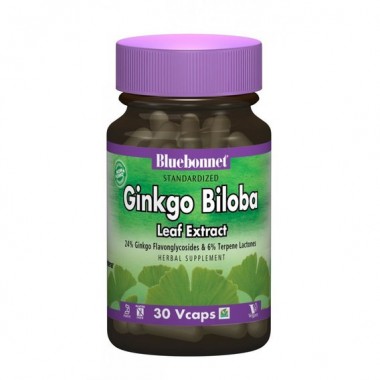 Гинкго Билоба Bluebonnet Nutrition Ginkgo Biloba Leaf Extracte 30 Caps